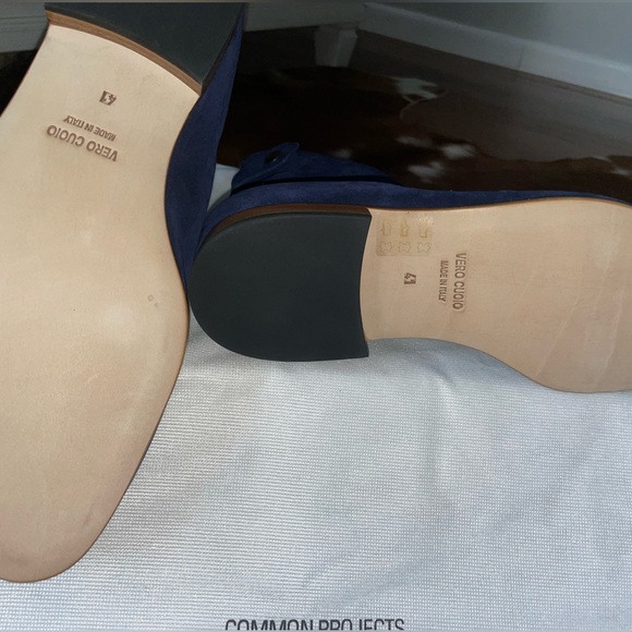 Common Projects X Robert Geller Chelsea Boot w/Zipper Navy Men Eu 41(US8) - Picture 11 of 13